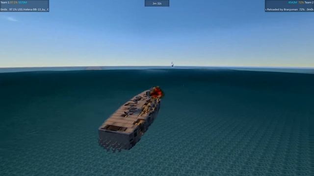 Brawlership Battle - EP20 - HMS Obdurateness by Branjoman vs USS Helena BB-13_by_ Greyfell смотреть онлайн