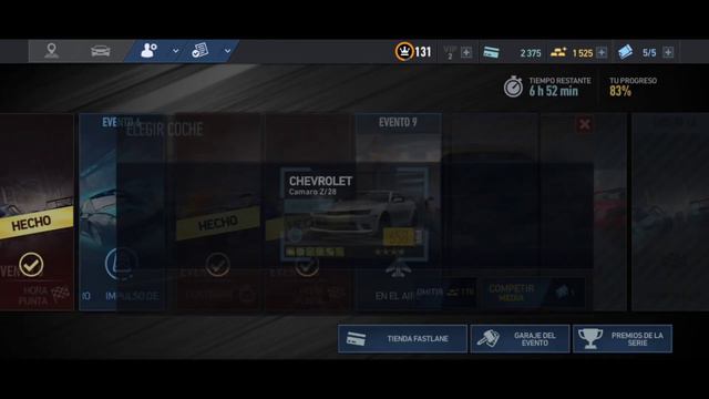NFS No Limits[4K] - Vault - Bóveda - Day#5 - Camaro Z28 - Al final se gano y facil! смотреть онлайн