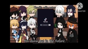 Bsd reacts to Dazai as Mikey ||1/1|| Lazy