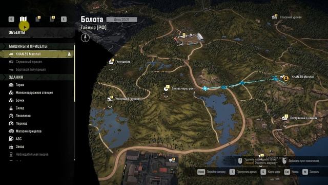 SnowRunner. Таймыр, болота. Наблюдательные вышки, улучшения. Без комментариев! смотреть онлайн