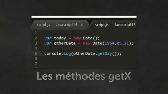 Javascript - L'objet Date (Exo J13) смотреть онлайн