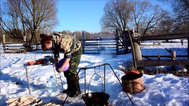 Блюда в казане: кулеш смотреть онлайн
