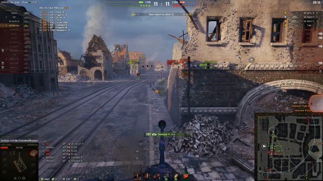 ASTRON Rex 105 mm - FIRST BATTLE - World of Tanks смотреть онлайн