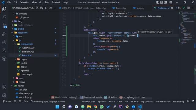 Laravel 9 VUE 3 - Live Search Box With Live Results Using VUE 3 смотреть онлайн