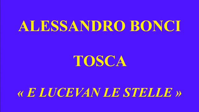 Alessandro Bonci Tosca E lucevan le stelle Columbia D 8085 enregistré le 22 janvier 1913 смотреть онлайн