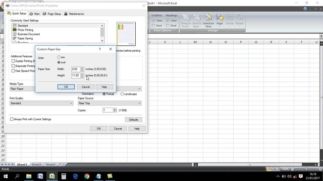 Cara Mengatur Print Out Ukuran Kertas F4 Pada Page MS Excel. смотреть онлайн