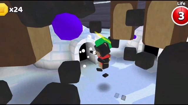 WHAT IS IT? Bugs in the Snowy Valley | Super Bear Adventure Gameplay Walkthrough смотреть онлайн