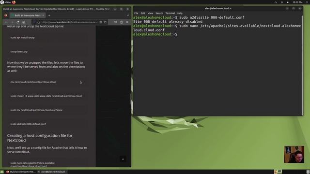 Setup Apache2 On Ubuntu Server 22.04 for NextCloud | Linux Install | The Linux Tube смотреть онлайн