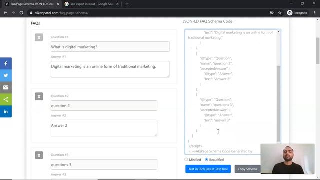 FAQpage Schema Generator - Get FAQ Rich Snippets to Increase Your Search Visibility instantly смотреть онлайн