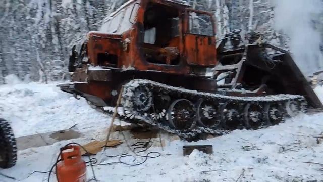 Еду в делянку -30. ТТ-4 ремонт брони. Красновишерск-Волынка смотреть онлайн