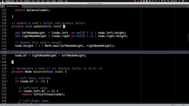 AVL tree source code смотреть онлайн