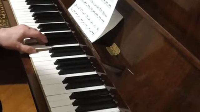 Разучиваем:Делиб Вальс из балета Копеллия.(красивые пьесы для начинающих) смотреть онлайн