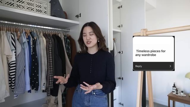 MY WARDROBE TOUR | How I Created A CLASSIC WARDROBE I LOVE смотреть онлайн