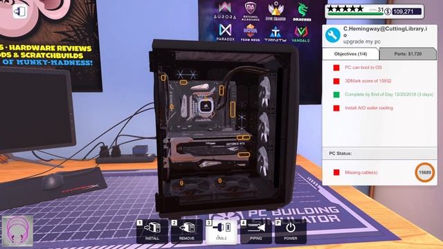 Awesome X299 Build in the NZXT H700i Case!! PC Building Simulator | EP208 смотреть онлайн