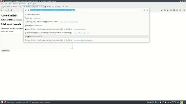 Auto Skribbl | Skribbl.io Custom Words Tutorial | Automating Skribbl.io | Python смотреть онлайн