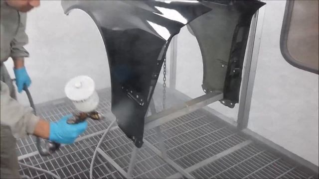 Кузовной ремонт Mercedes-Benz CLK 350 смотреть онлайн