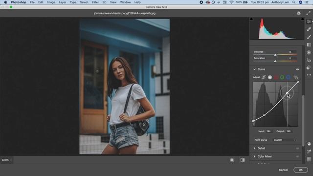 Soft Grey & Orange Colour Grading Photoshop 2020 Tutorial смотреть онлайн