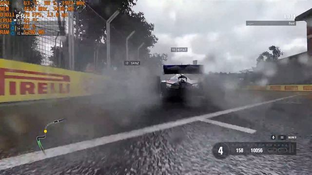 Nvidia GeForce GTX 1060 Benchmark Review F1 2017 [PC] смотреть онлайн