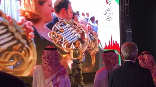 UAE national Anthem. Гимн ОАЭ. Dubai. Arthur Mauzer Sax. смотреть онлайн