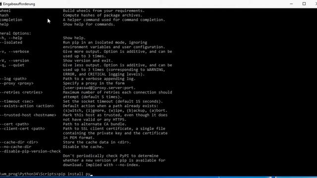 python pygame installieren смотреть онлайн