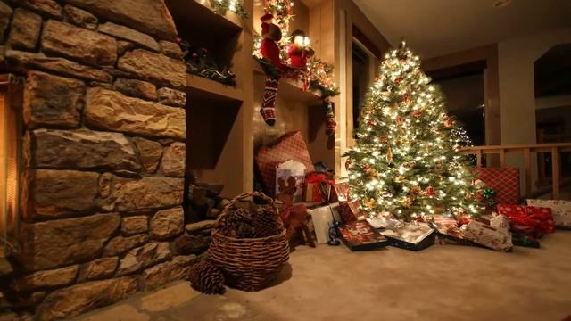 Футаж для видеомонтажа #33. [Зима, праздник, рождество, новый год] смотреть онлайн