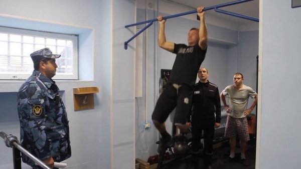 Соревнования по стритлифтингу в колонии ИК-46 НевьЯнск