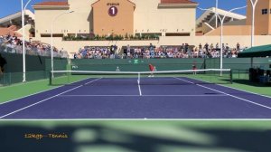 Rafael Nadal & Carlos Alcaraz - Practice Games IW 2022 [Court-Level, 4k 60fps]