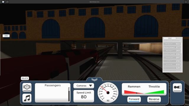 ROBLOX Terminal Railways WINTER High Speed Train Thalys PBA смотреть онлайн