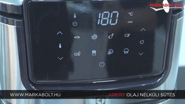 Electrolux E6AF1-4ST Air Fryer sütő – Márkabolt.hu смотреть онлайн