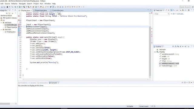 java game programming | [2] | Player Input смотреть онлайн