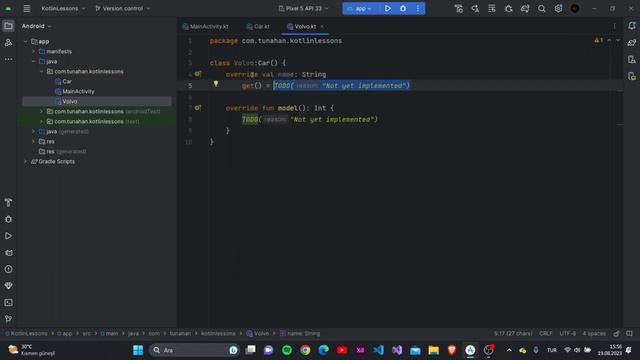Kotlin Dersleri #29 - Abstract Class смотреть онлайн