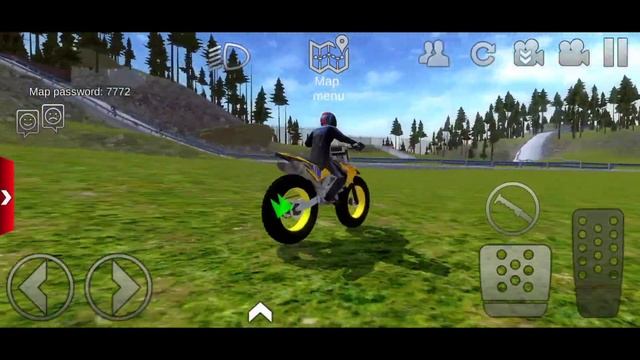 Dirt Bike Online 3 Player Racing Motocross Rock park 3D Driving Android Gameplay Off-road Outlaws смотреть онлайн