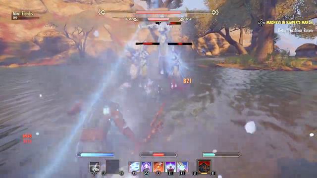 The Elder Scrolls Online: Tamriel Unlimited World boss Queen of three mercies and Nereids solo boss