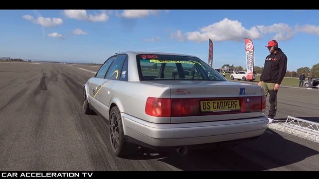 1000HP Audi 100 C4 2.2 20V Turbo Brutal Acceleration Sound смотреть онлайн
