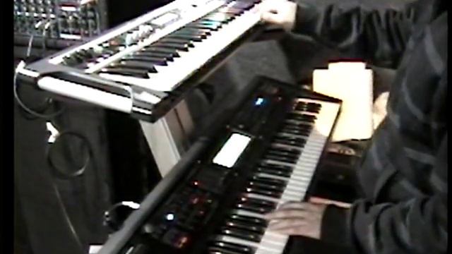 Americo - Traicionera, Embrujo - Roland GW-8 y Korg X50 смотреть онлайн