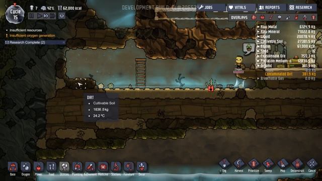 Oxygen Not Included Gameplay - RED ALERT!!! SUFFOCATION!!! Lets Play Oxygen Not Included #9 Alpha смотреть онлайн