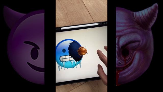 What's inside the Emoji "ICE" ? Emoji Slayer | horror story смотреть онлайн