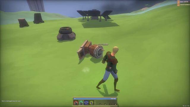 Worlds Adrift - Строим летательный аппарат смотреть онлайн