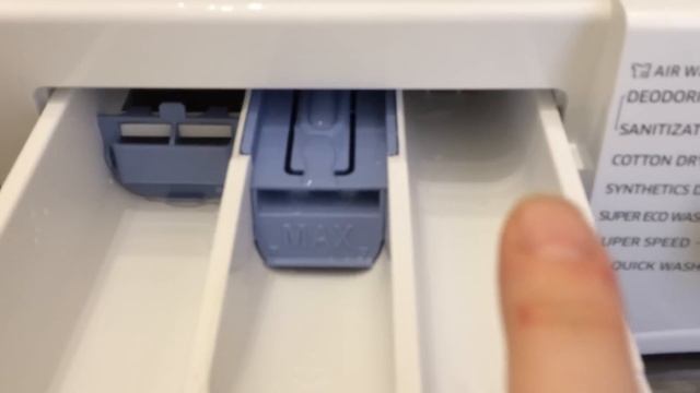 Watch The Samsung WD90J6410AW Washer / Dryer In Action!