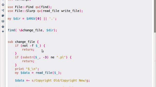 Beginner Perl Maven tutorial: 11.10 - File::Find смотреть онлайн
