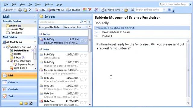 Outlook 2007 Create an e-mail signature смотреть онлайн