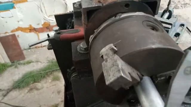 Токарный станок по металлу своими руками. Точим дюраль алюминий, и нововведения. homemade lathe met смотреть онлайн
