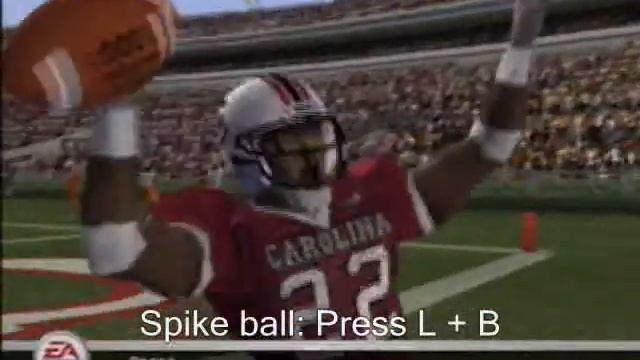NCAA Football 2004 Touchdown Celebrations - Spike ball смотреть онлайн