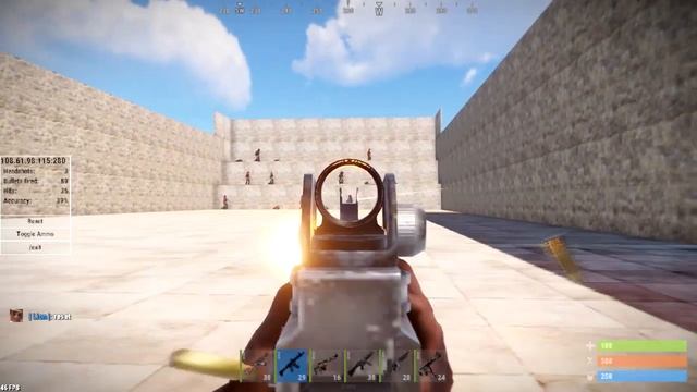 ВСЁ О СТРЕЛЬБЕ В РАСТ! КАК НАУЧИТЬСЯ СТРЕЛЯТЬ!? - RUST! Lefty/Лефти смотреть онлайн