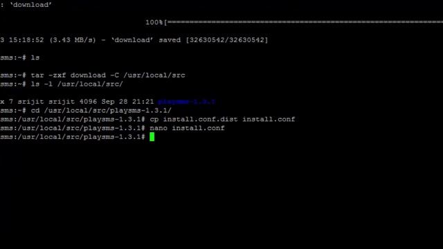 Installing playSMS with Gammu in Ubuntu Server 15.04 - Part 2 - playSMS installation & configuratio смотреть онлайн