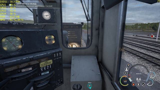 Train Sim World: CSX Heavy Haul (i5 3570 + GTX 660) 1080p - Low-Ultra Setting. смотреть онлайн