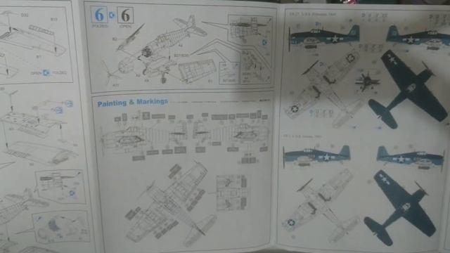 What's in the box ( Golden Wings 1/72 Grumman F6F-3 Hellcat) смотреть онлайн