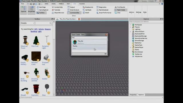 Roblox how to use team create (multiplayer studio) смотреть онлайн