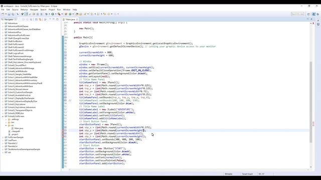 How to Set Full Screen and Scale/Resize Objects - Java Extra 28 смотреть онлайн