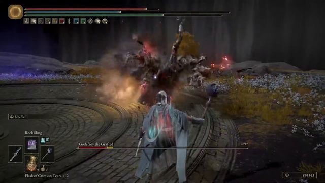 ELDEN RING Ascended Mod - Revenge on Godefroy (20 Estimated Deaths + Buffs At End) смотреть онлайн